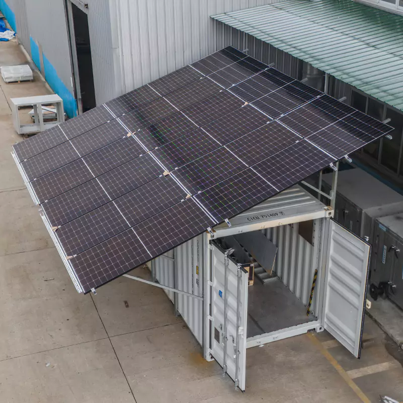 Communication container station