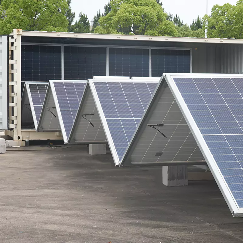 Foldable Photovoltaic Power Generation Cabin