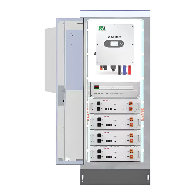 Household Solar Storage Sstem Cabinet (Wall Mounted Inverter – Internal)