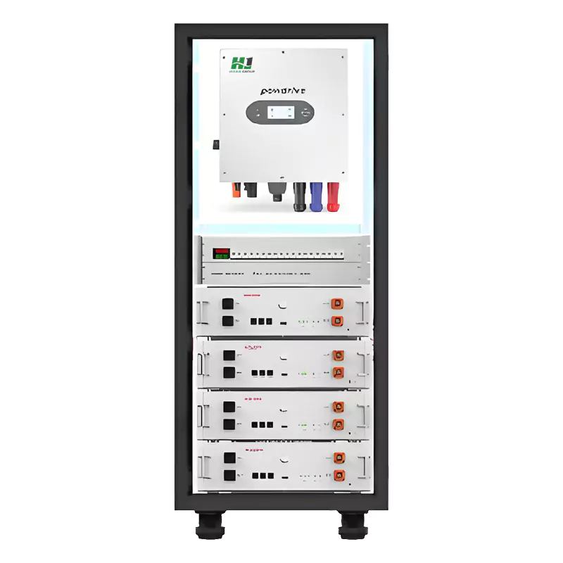 Household Solar Storage Sstem Cabinet (Wall Mounted Inverter – Internal)