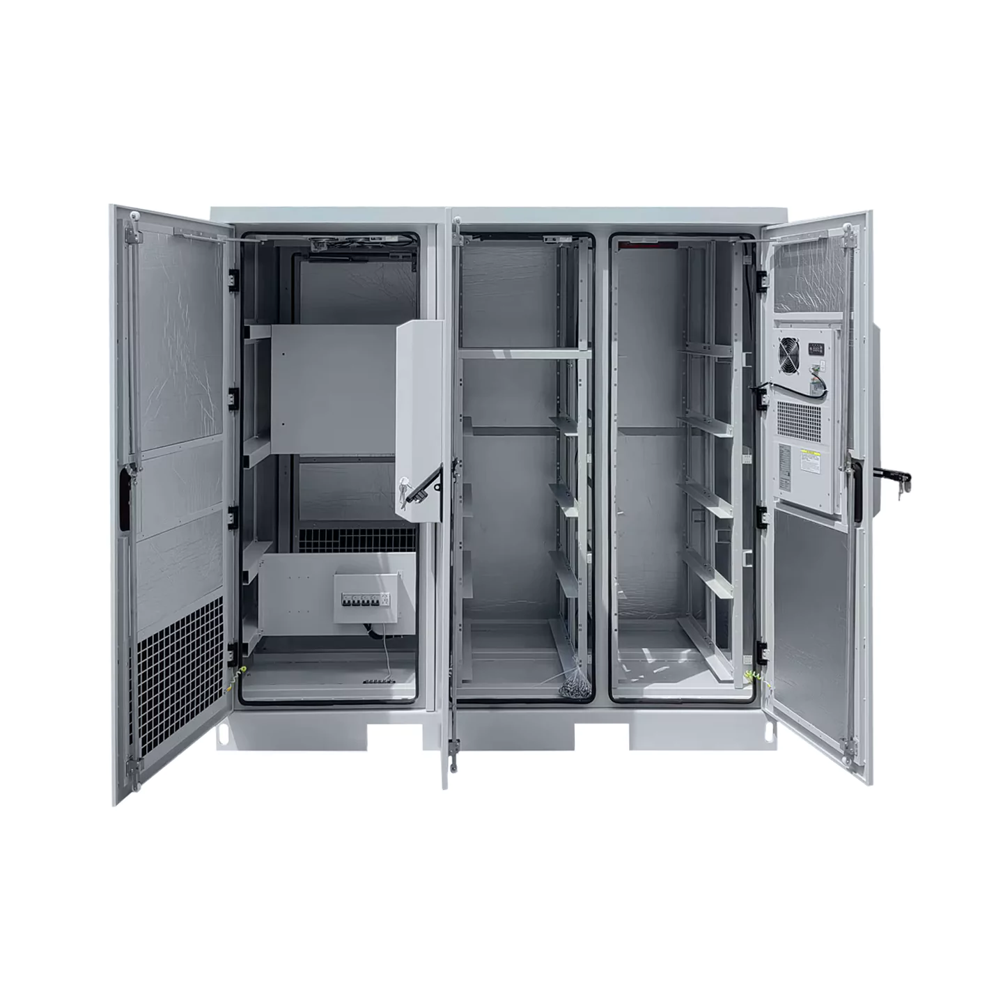 30U/40U sandwich panel outdoor floor-standing integrated cabinet