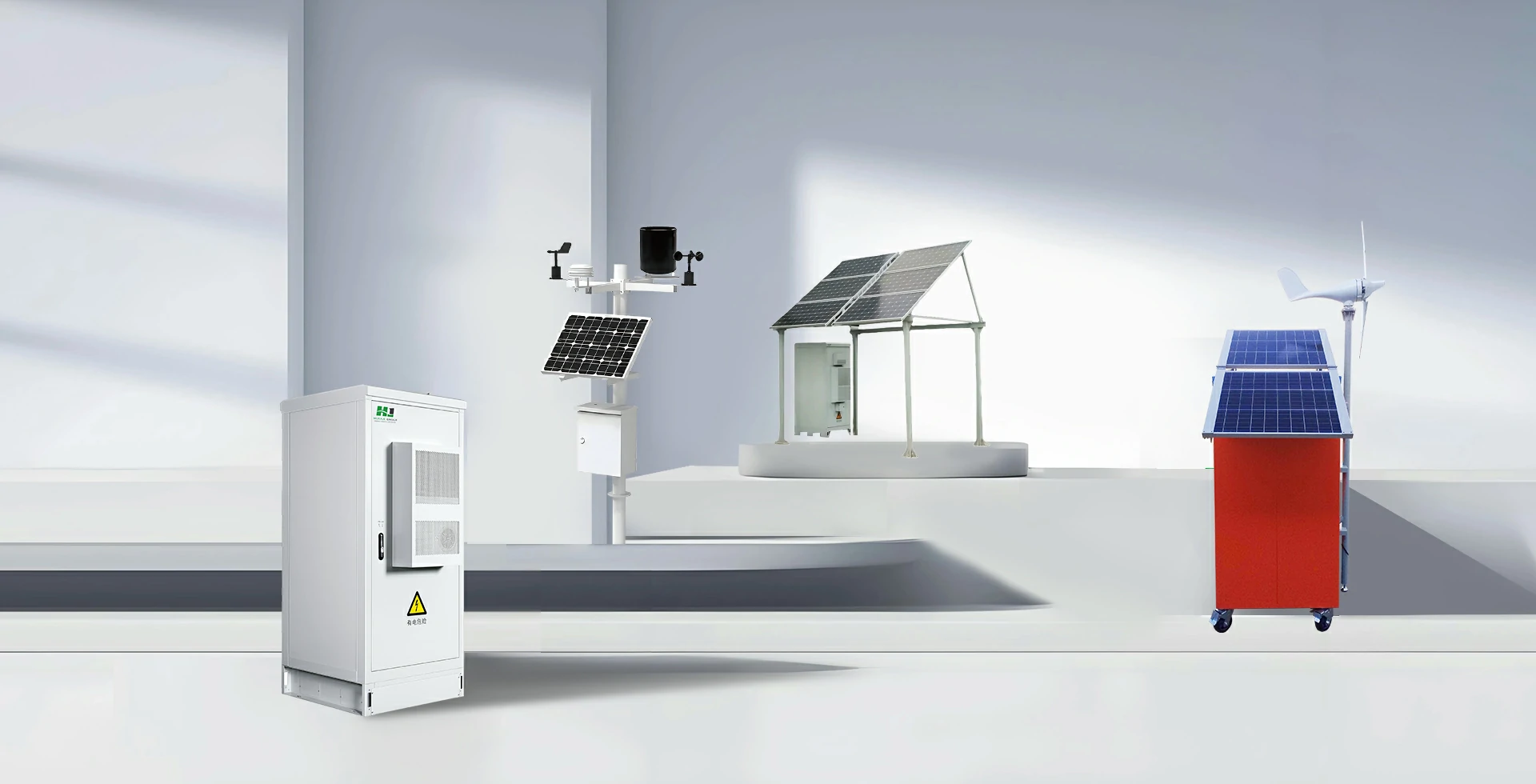 Photos of industrial and commercial energy storage equipment