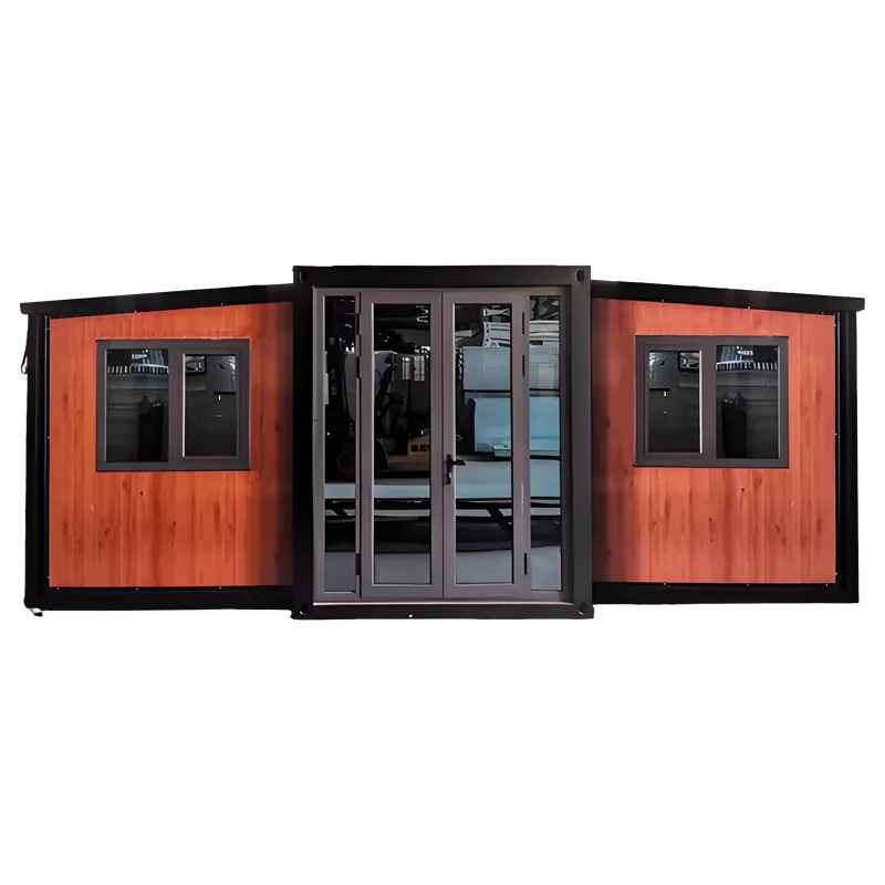 Dual-Wing Expandable Container House