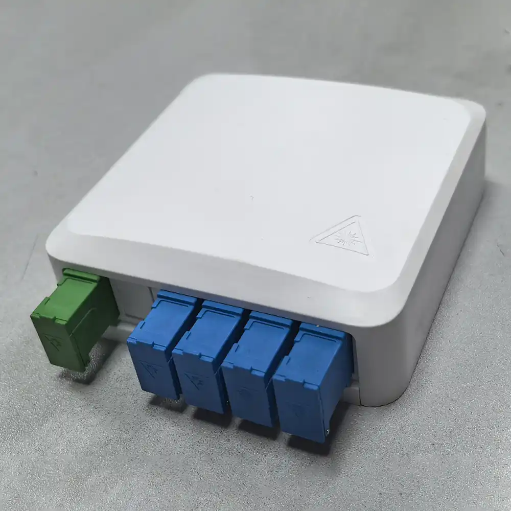 Divisor PLC 1×5 SC/APC SC/UPC tipo casete