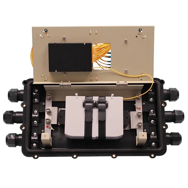 Multi-branch optical cable connector box