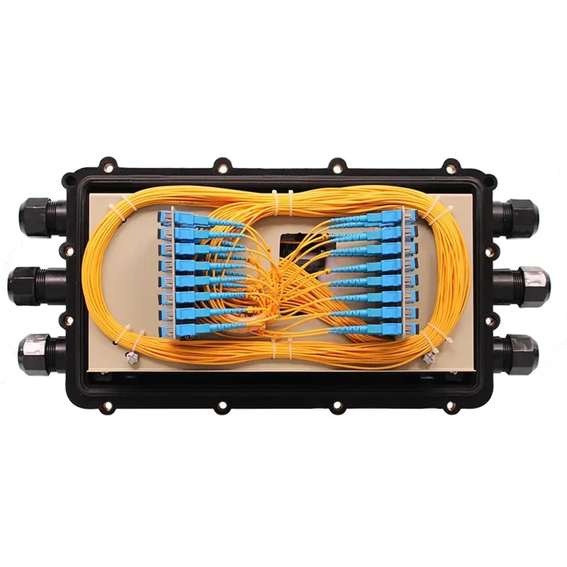 Multi-branch optical cable connector box