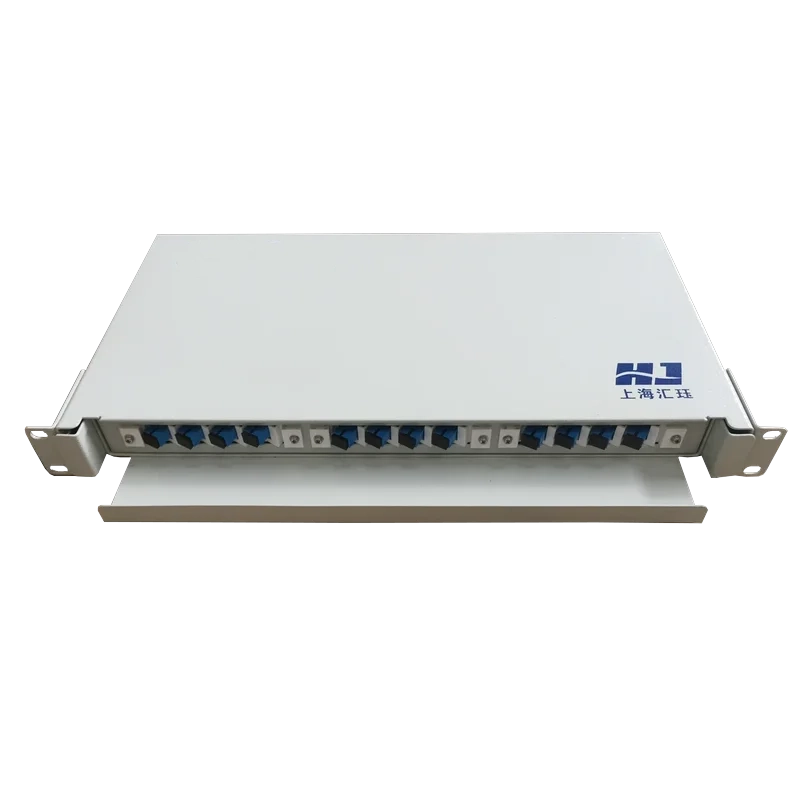 Rack-mounted pull-out terminal box