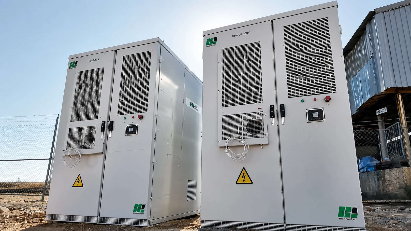 Proyecto de almacenamiento de energía refrigerada por aire de 125 kW / 241 kWh para uso comercial e industrial en Sudáfrica