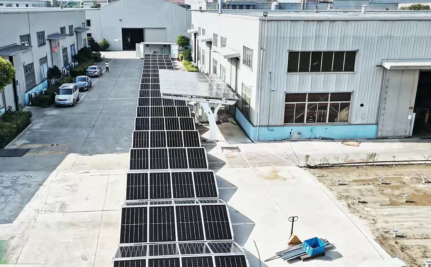 91kW 20-foet opklapbere sinnekontenerprojekt yn 'e Feriene Steaten